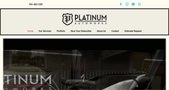 Desktop Screenshot of platinum-autoworks.com